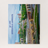 ミネアポリス・ミネソタ。ジグソーパズル ジグソーパズル (縦)