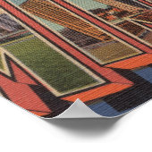 ミネアポリス，ミネソタ – Large Letter Scenes ポスター (角)