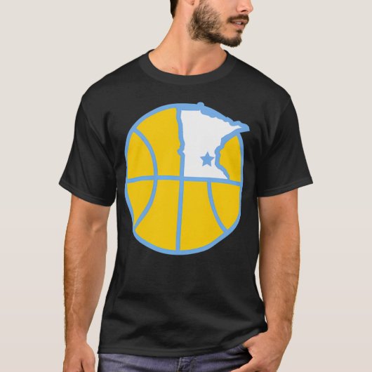 ミネアポリス・レイカーズ・バスケットボール Tシャツ (正面)