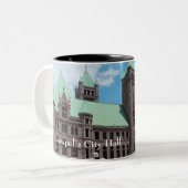 ミネアポリスCItyホール ツートーンマグカップ (正面左)