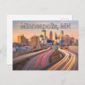 ミネアポリスMNはがき土産 ポストカード (正面/裏面)