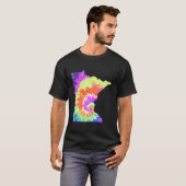 ミネソタおもしろい絞り染め Tシャツ (正面フル)