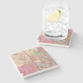 ミネソタおよびダコタ ストーンコースター (横)