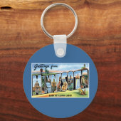 ミネソタからのご挨拶！ キーホルダー (正面)