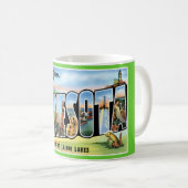 ミネソタからのご挨拶! コーヒーマグカップ (正面右)