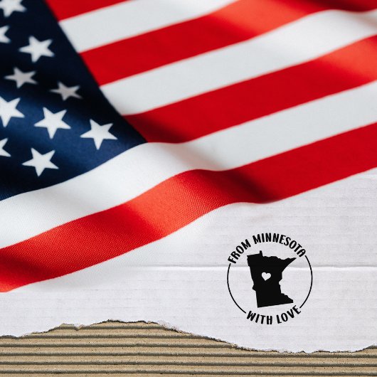 ミネソタから愛とスモールビジネス ラバースタンプ