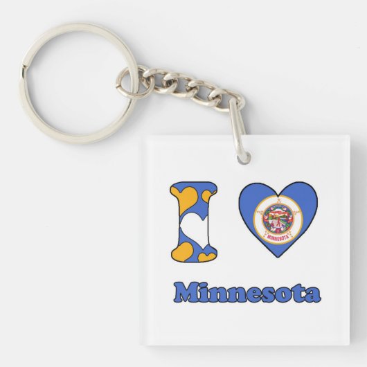ミネソタが大好き キーホルダー (正面)
