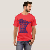 ミネソタだもの フランネル Tシャツ (正面フル)
