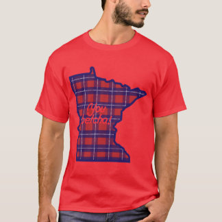 ミネソタだもの フランネル Tシャツ