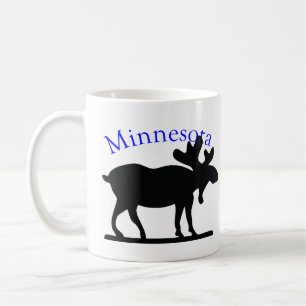ミネソタのアメリカヘラジカ コーヒーマグカップ