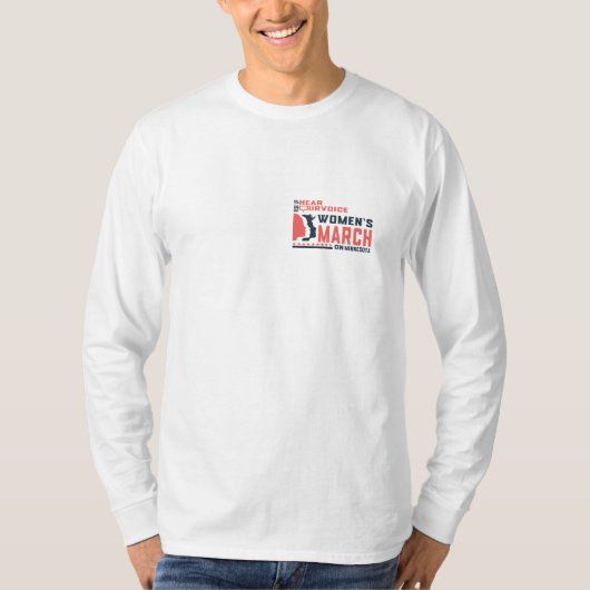 ミネソタのウィメンズライツ Tシャツ (正面)