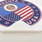 ミネソタのステッカー、電話ケース、バッグ、時計 シェルパブランケット (3/4)