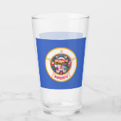 ミネソタのビアグラス タンブラーグラス (裏面)