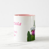 ミネソタのピンクレディースリッパ ツートーンマグカップ (中央)