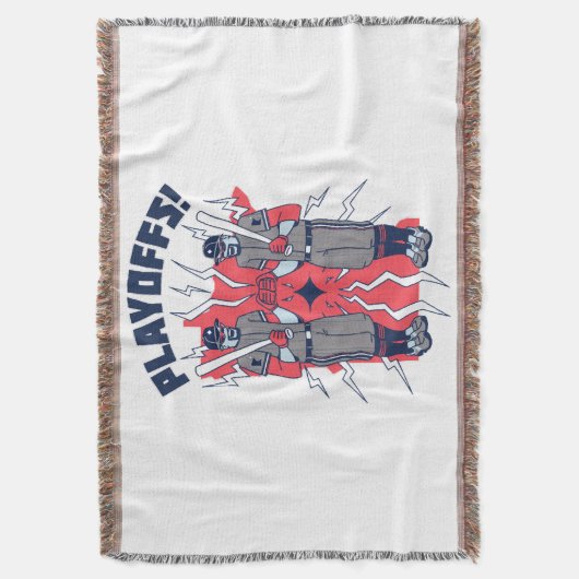 ミネソタのプレーオフ野球 スローブランケット (正面縦)