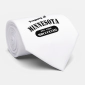 ミネソタのプロパティ – ブラック文字 ネクタイ (ロール)