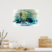 ミネソタのポスター ポスター (キッチン)