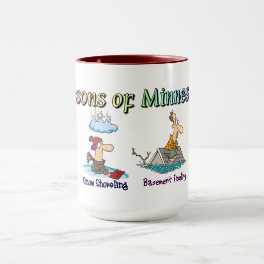 ミネソタのマグの季節 マグカップ (中央)