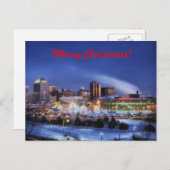 ミネソタのメリークリスマス シーズンポストカード (正面/裏面)