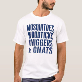 ミネソタのユーモア 蚊 ダニ ツツガムシ ブヨ Tシャツ