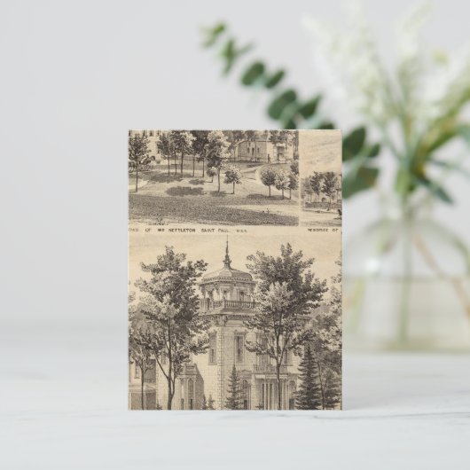 ミネソタのレジデンス ポストカード (スタンド正面)