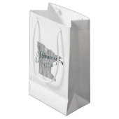 ミネソタのヴィンテージのタイポグラフィのギフトバッグ スモールペーパーバッグ (正面アングル)