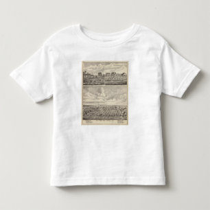ミネソタの公園そして住宅の眺め トドラーTシャツ