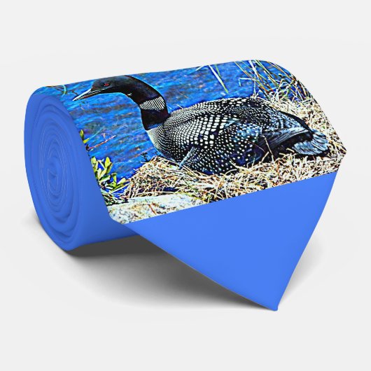 ミネソタの公有地の水潜り鳥 ネクタイ (ロール)
