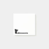 ミネソタの地図 ポストイット (正面)