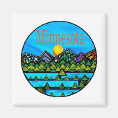 ミネソタの夢 マグネット (正面)