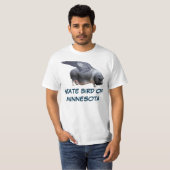 ミネソタの州鳥: ブタ Tシャツ (正面フル)