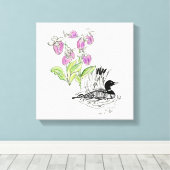 ミネソタの引き伸ばしキャンバス印刷 キャンバスプリント (インサイチュ (ウッドフロア))