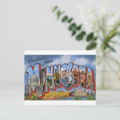 ミネソタの挨拶 ポストカード (スタンド正面)