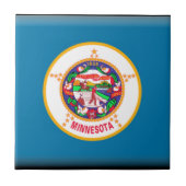 ミネソタの旗 タイル (正面)