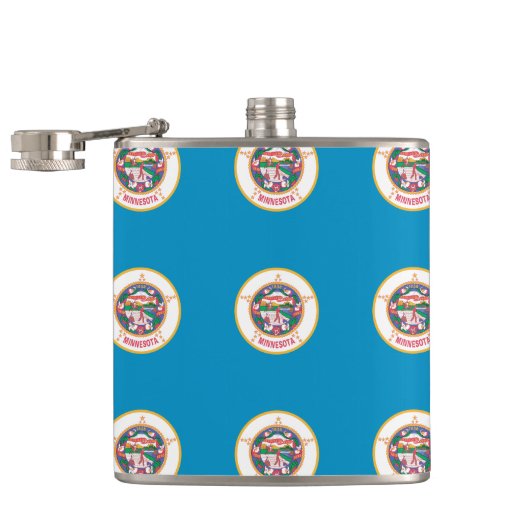 ミネソタの旗 フラスク (オープン)
