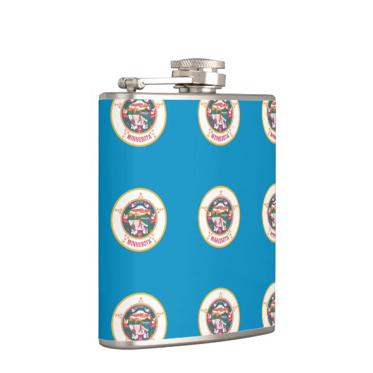 ミネソタの旗 フラスク (右)