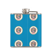 ミネソタの旗 フラスク (裏面)