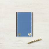 ミネソタの旗 ポストイット (デスク上)