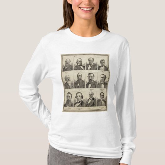 ミネソタの早い解決者のポートレート Tシャツ (正面)