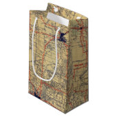 ミネソタの標準の地図 スモールペーパーバッグ (正面アングル)