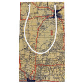 ミネソタの標準の地図 スモールペーパーバッグ (正面)