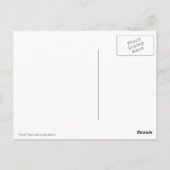 ミネソタの湖のはがき ポストカード (裏面)