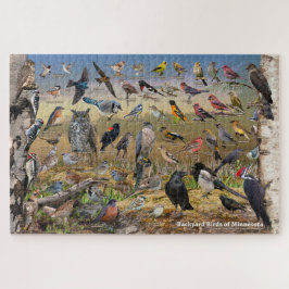 ミネソタの裏庭の鳥 ジグソーパズル
