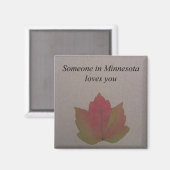 ミネソタの誰かが君を愛している – 磁石 (正面/裏面)