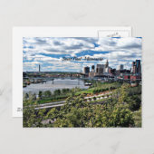 ミネソタの風景セントポール ポストカード (正面/裏面)