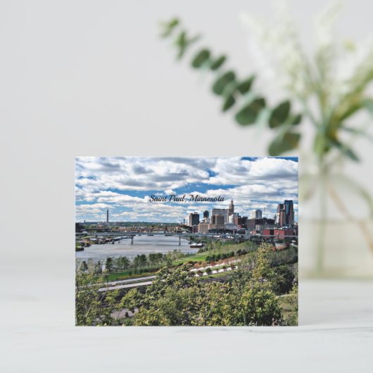 ミネソタの風景セントポール ポストカード (スタンド正面)