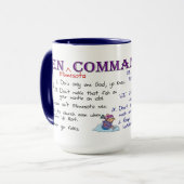 ミネソタの10の命令 マグカップ (正面左)