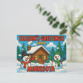 ミネソタはがき ポストカード (スタンド正面)