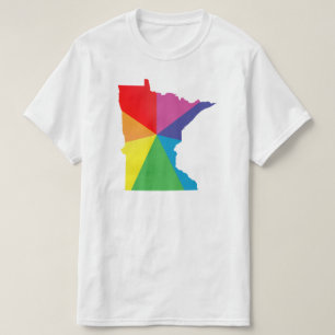 ミネソタはプライドを曲げました Tシャツ