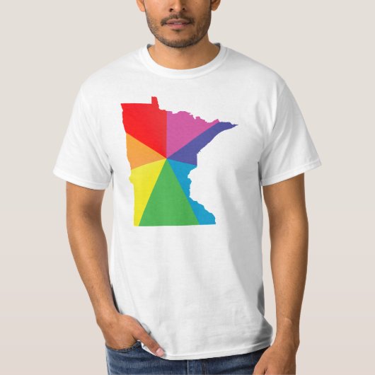 ミネソタはプライドを曲げました Tシャツ (正面)